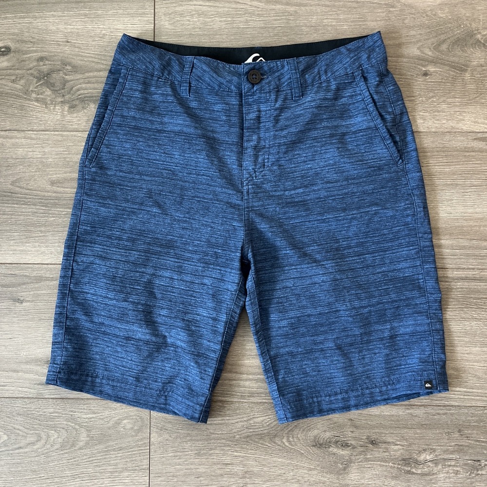 Quiksilver Amphibians Shorts Mens Blue Sz 30